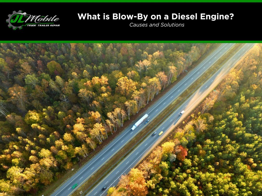 What is blow by on a diesel engine causes and solutions