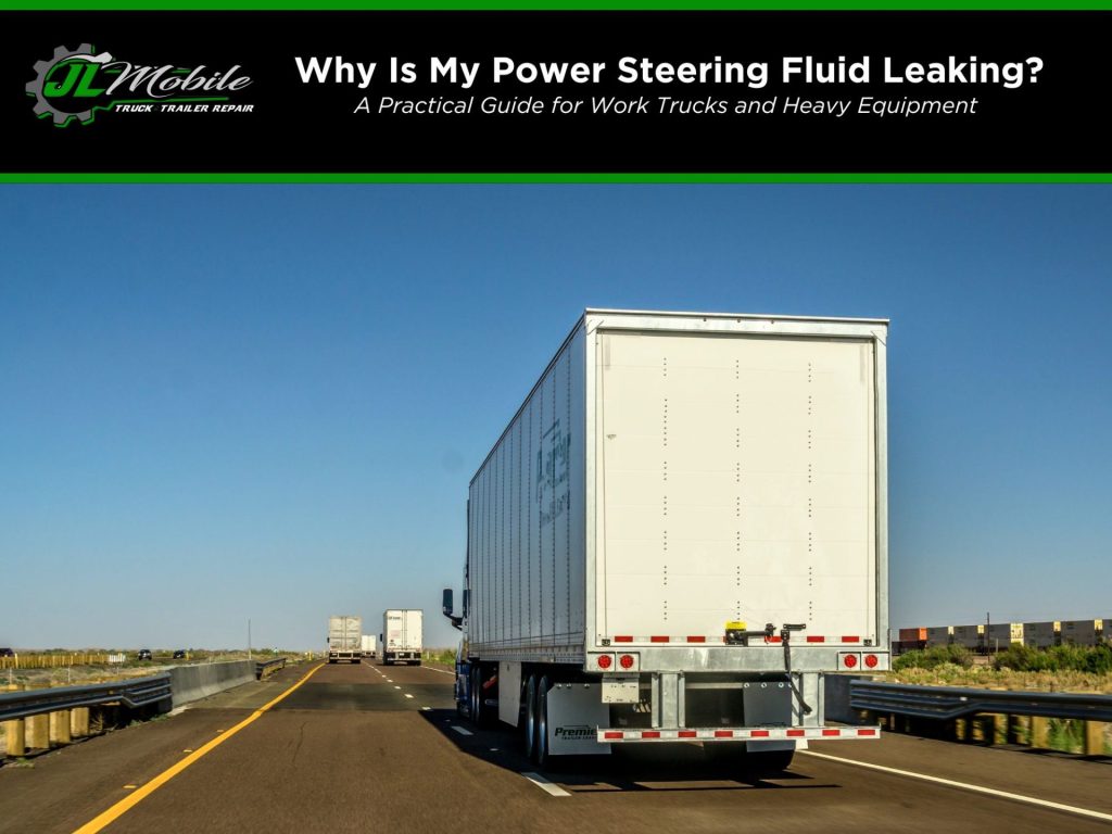 Why is my power steering fluid leaking a practical guide for work trucks and heavy equipment